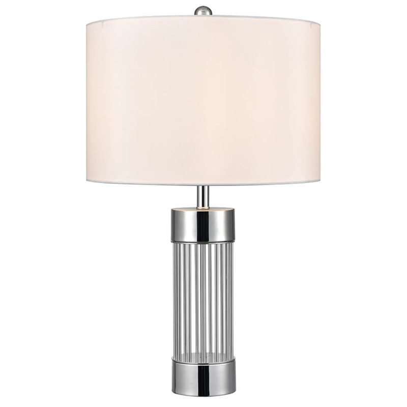 Настольная лампа с Абажуром Серебро MANTRA Table Lamp