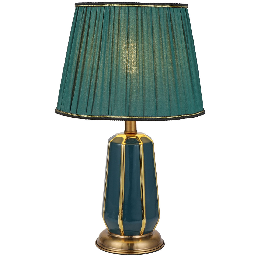 Настольная лампа с абажуром Celestina Lampshade Table Lamp Green