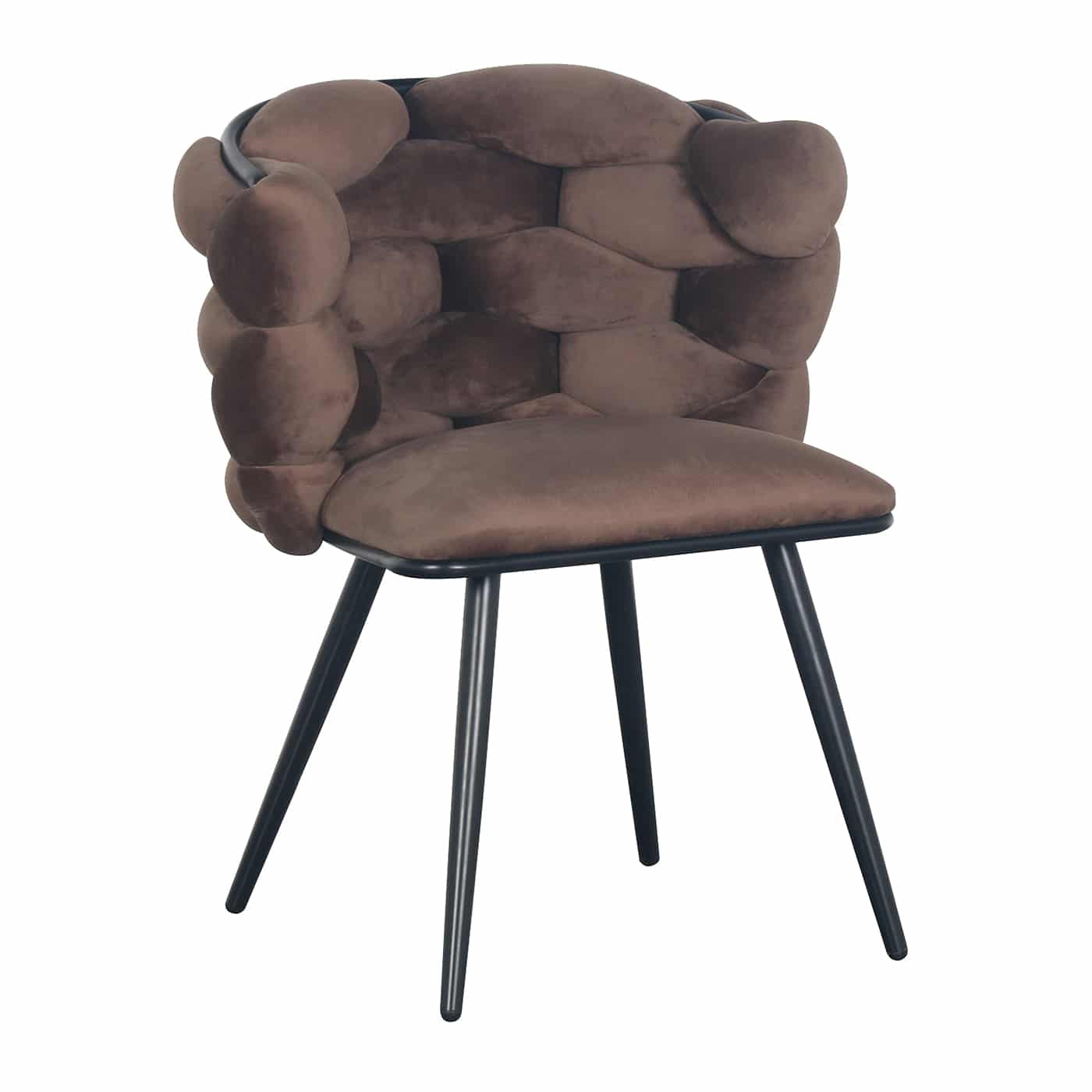 Rock chair bronze velvet