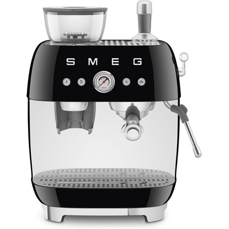 SMEG EGF03BLEU Jaren 50 stijl espressomachine met molen