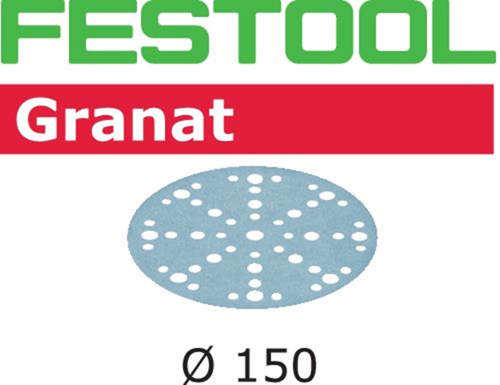 Festool schuurschijf Granat STF D150/48 K240 GR (100st)