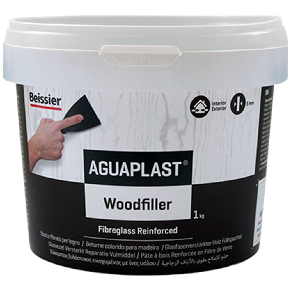 Aguaplast woodfiller (kneedbaar hout) eiken (1kg)