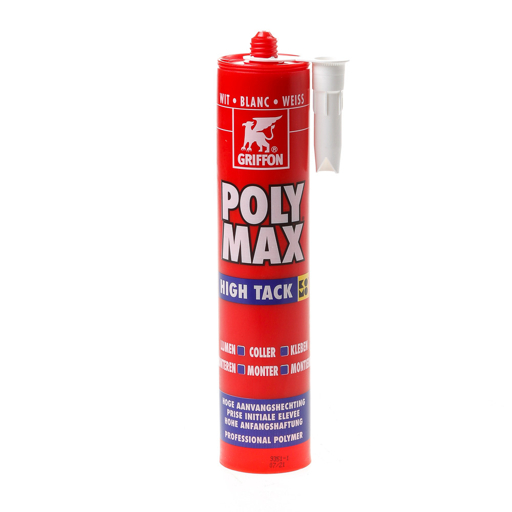 Poly Max high tack wit 425gr