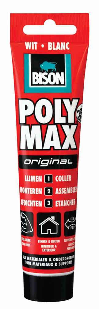 Poly Max original wit tube 165gr