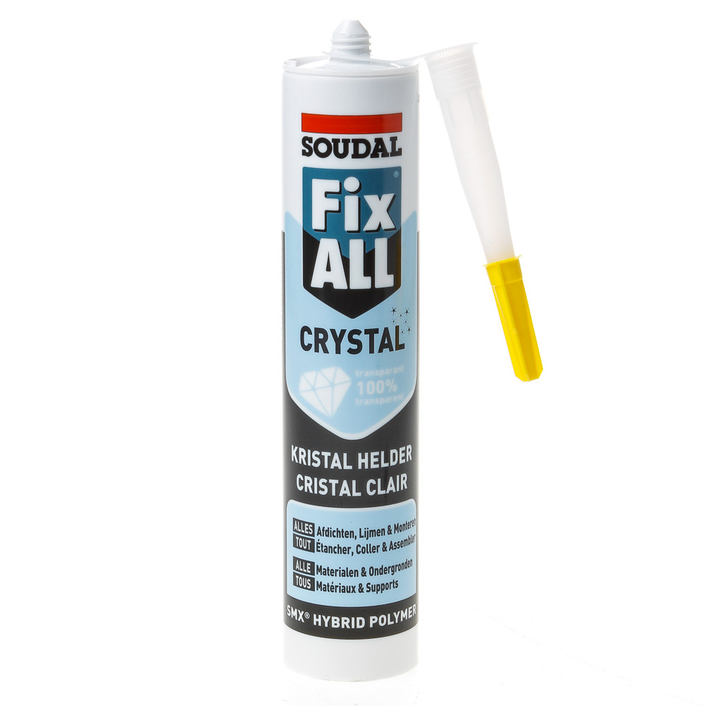 Soudal fix-all kit crystal 290ml