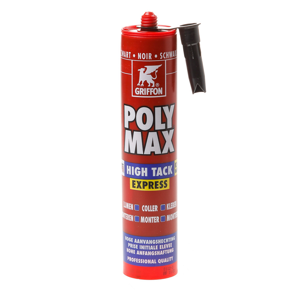 Poly Max hightack express zwart 435gr