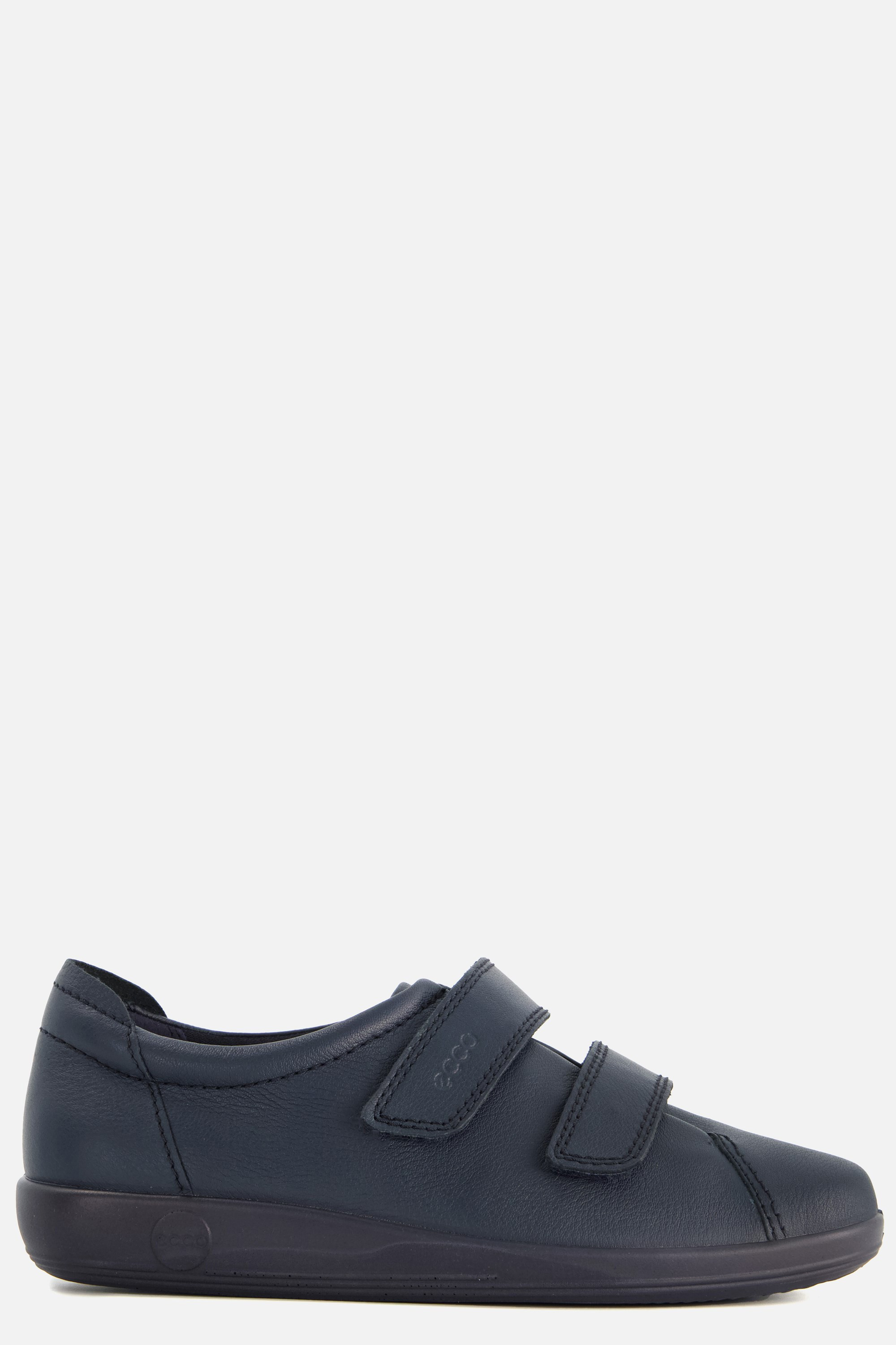 Ecco Ecco Soft 2.0 W Sneakers blauw Leer