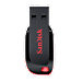 SanDisk USB 2.0 USB-stick Cruzer Blade 16 GB Zwart, rood