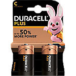Duracell C Alkaline Batterijen Plus Power MN1400 LR14 1,5V 2 stuks