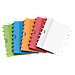 Adoc Colorlines Schrift Kleurenassortiment PP Gelinieerd A5 90 g/m