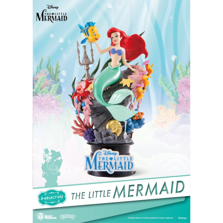 Diverse Beast Kindom Disney: The Little Mermaid PVC Diorama decoratie