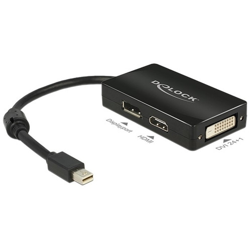 Mini DisplayPort > DisplayPort/HDMI/DVI Adapter
