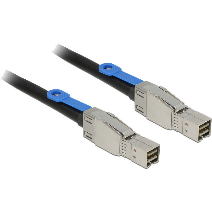 Cable Mini SAS SFF-8644 > Mini SAS SFF-8644, 2m Kabel