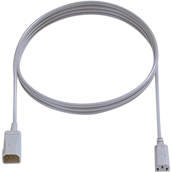 IEC-kabel C14 (stekker) - C13 (plug) Verlengkabel