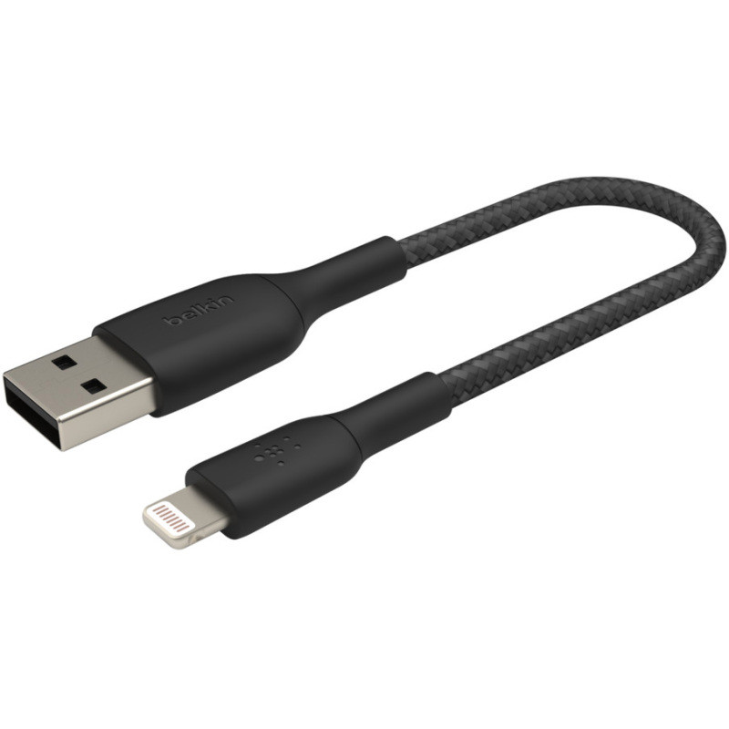 BOOSTCHARGE gevlochten Lightning/USB-A kabel Kabel