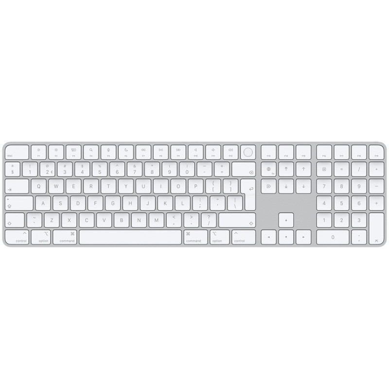 Magic Keyboard met Touch ID en numeriek toetsenblok voor Mac-modellen met Silicon Toetsenbord
