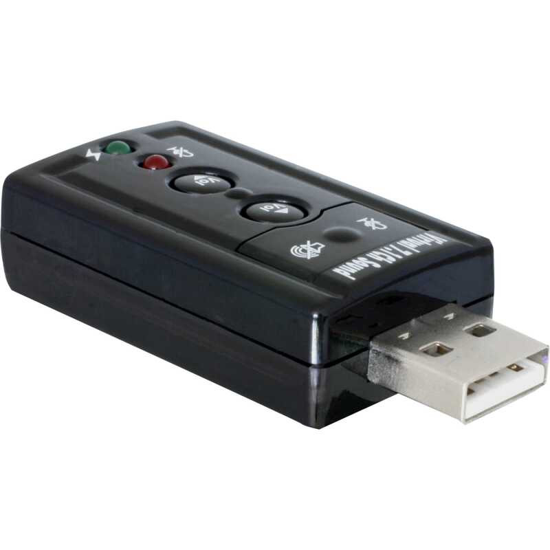 USB Sound Adapter 7.1 Geluidskaart