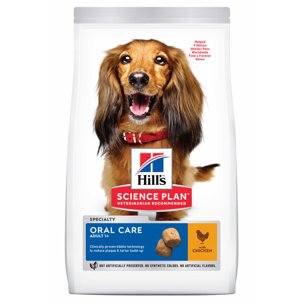 Hill&apos;s Canine Adult Oral Care Medium Kip - Hondenvoer - 12 kg