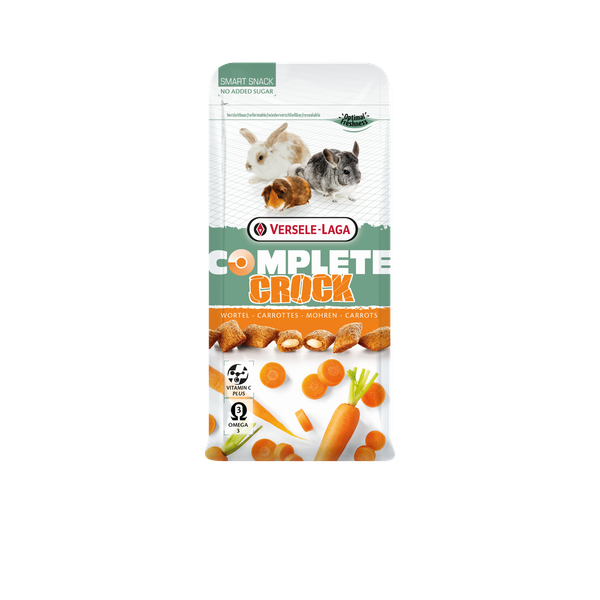 Versele-Laga Complete Crock Carrot - Knaagdiersnack - Wortel 50 g