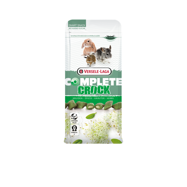 Versele-Laga Complete Crock Herbs - Knaagdiersnack - Kruiden 50 g