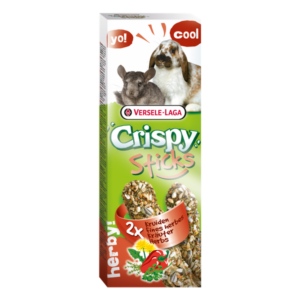 Versele-Laga Crispy Sticks Konijn Kruiden - Konijnensnack - 2x55 g