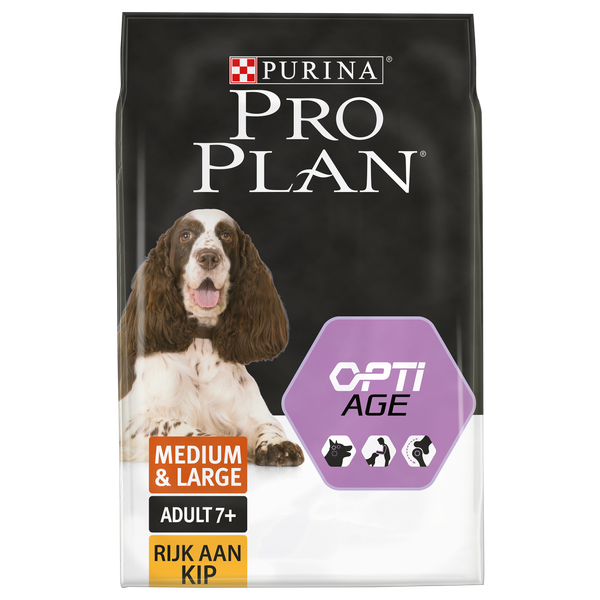 Pro Plan Dog Senior Medium & Large Breed - Hondenvoer - Kip 14 kg