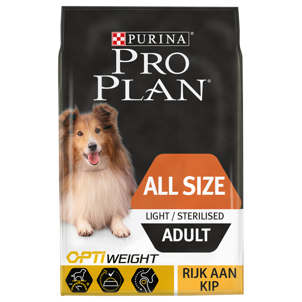 Pro Plan Dog Adult Light Kip - Hondenvoer - 3 kg