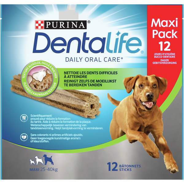 Purina Dentalife Daily Oral Care Large - Hondensnacks - 426 g