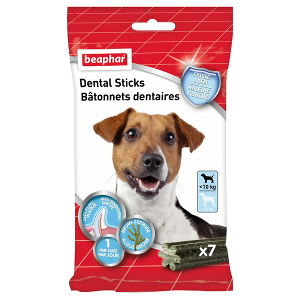 Beaphar Dental Sticks Kleine Hond - Hondensnacks - 112 g 7 stuks