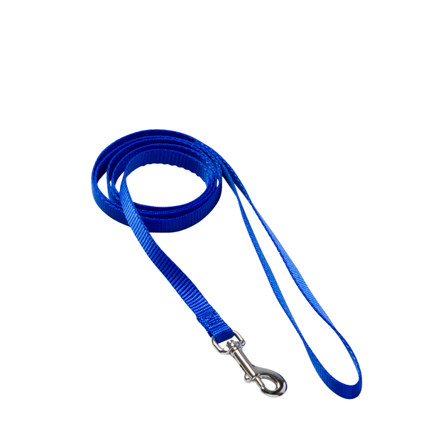 Adori Looplijn Nylon Blauw - Hondenriem - 120X2.0 cm