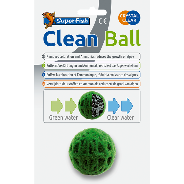 Superfish Clean Ball - Filtermateriaal - 12 cm Groen