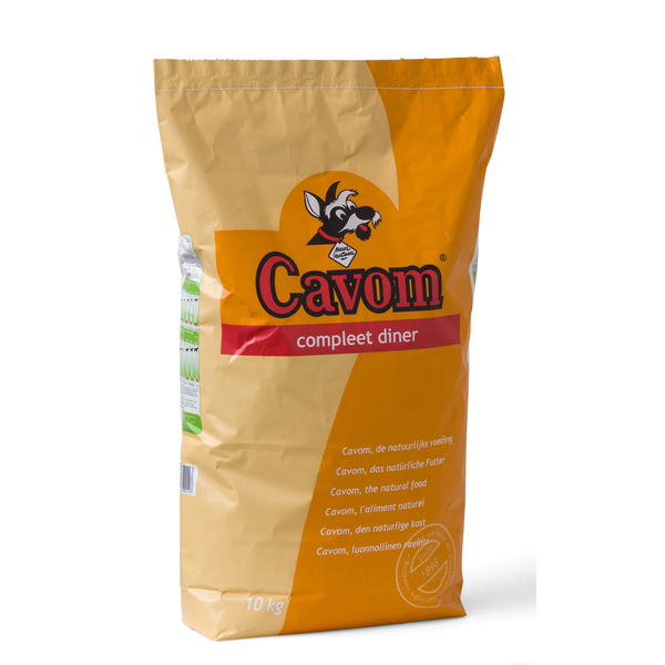 Cavom Compleet Diner - Hondenvoer - Granen Vlees 10 kg