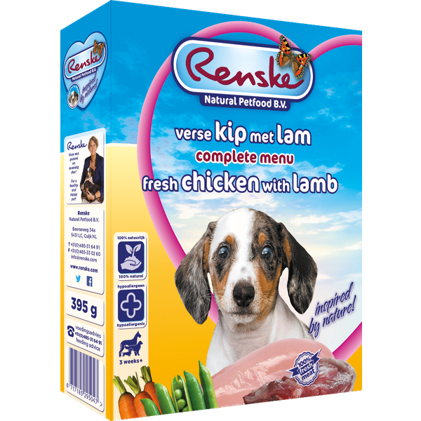 Renske Puppy - Hondenvoer - Kip 395 g