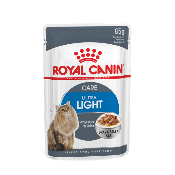 Royal Canin Ultra Light - In Gravy - Kattenvoer - 12x85 g