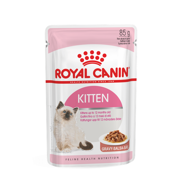 Royal Canin Kitten - In Gravy - Kitten-Kattenvoer - 12x85 g