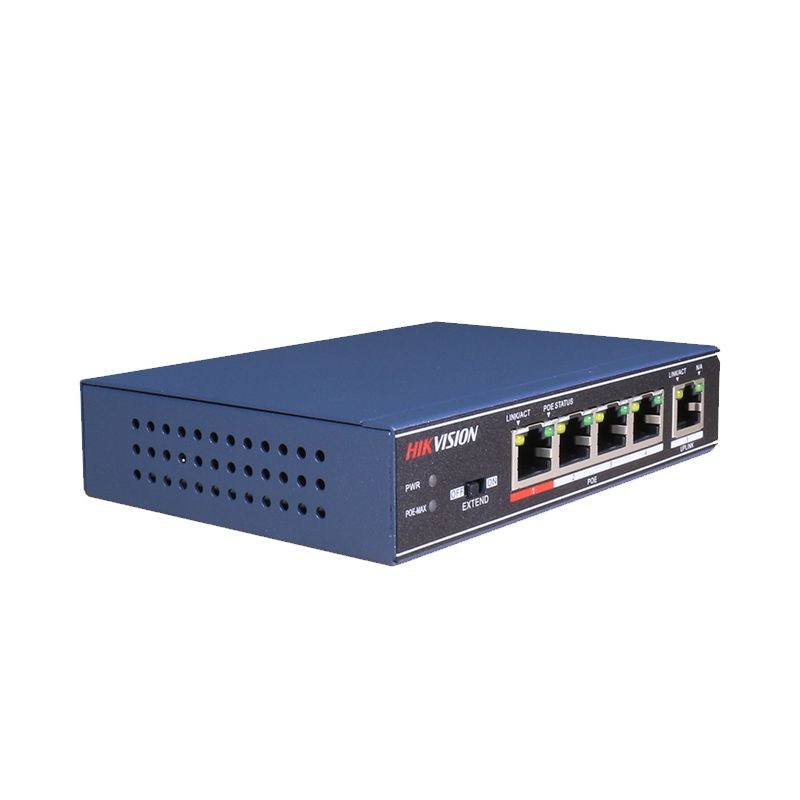 DS-3E1105P-E - 5-POORTS PoE Switch Hikvision