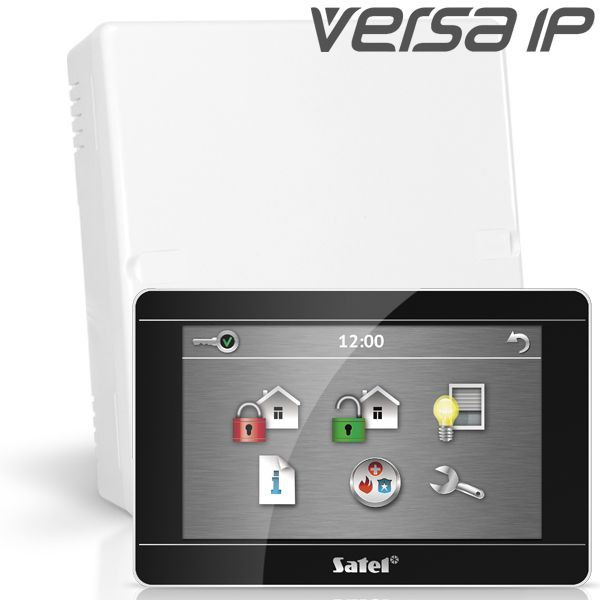 VERSA IP pack INT-TSH 7" touchscreen bediendeel-Zwart