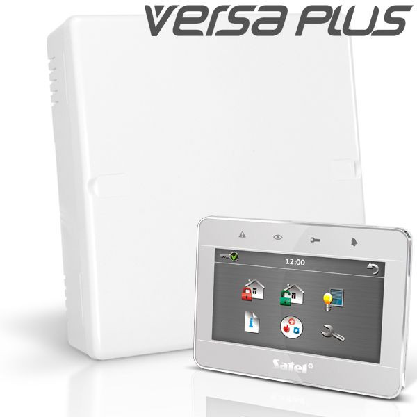 VERSA PLUS pack met TSG 4.3" touchscreen bediendeel-Zilver
