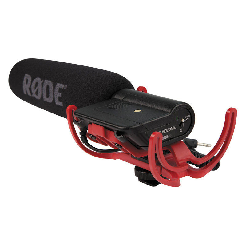 Rode VideoMic microfoon met Rycote Lyre Suspension System