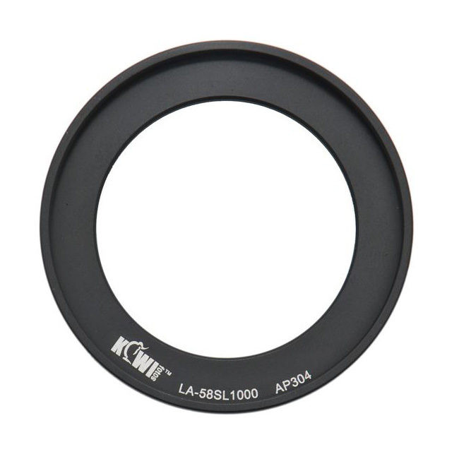 Kiwi Lens Adapter voor Fujifilm S8200 en SL1000 (58mm)