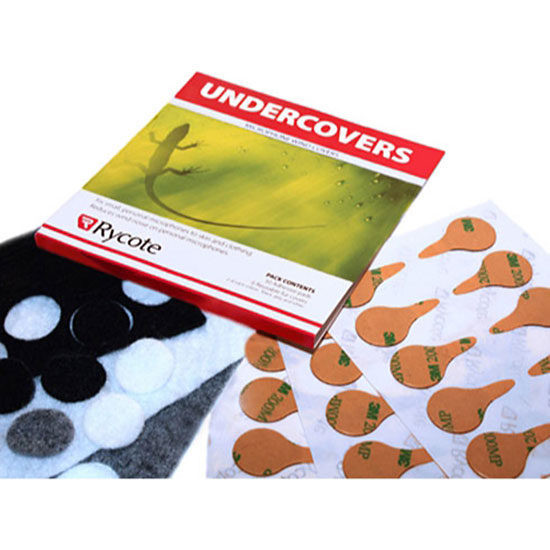 Rycote Undercovers Zwart (30 stuks)