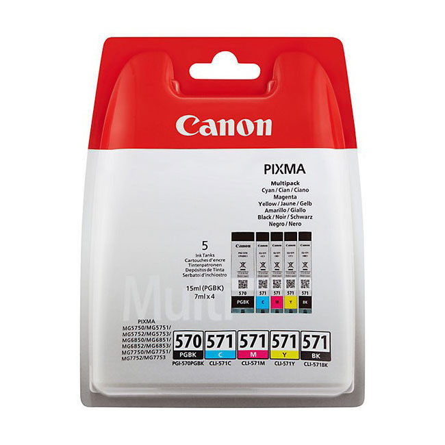 Canon PGI-570/CLI-571 PGBK/C/M/Y/BK multipack