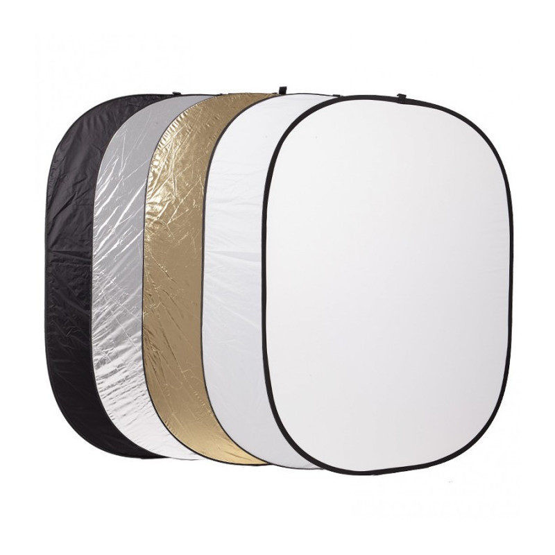 Caruba 5-in-1 Gold, Silver, Black, White, Translucent - 102 x 153cm