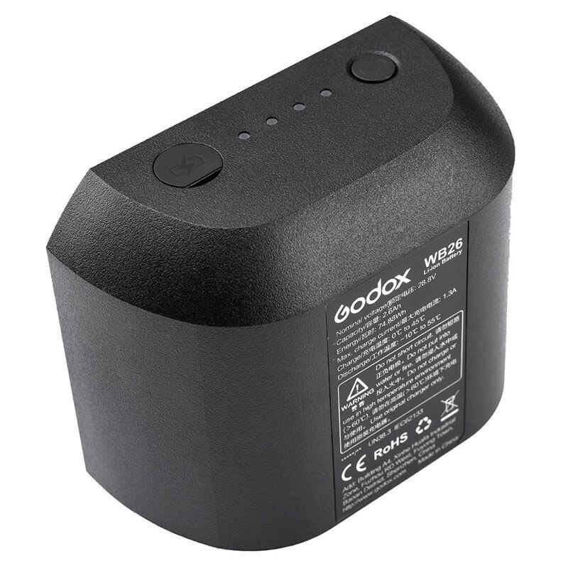 Godox WB26 accu voor AD600 Pro serie