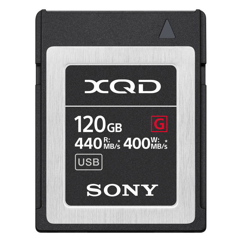 Sony 120GB XQD G-series High Speed 440MB/s geheugenkaart