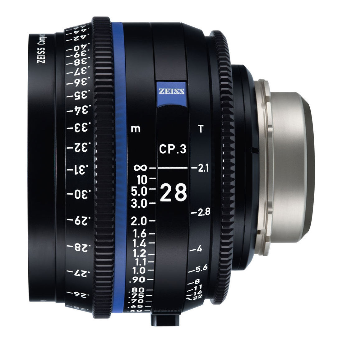 Zeiss Compact Prime CP.3 28mm T2.1 Canon EF-vatting