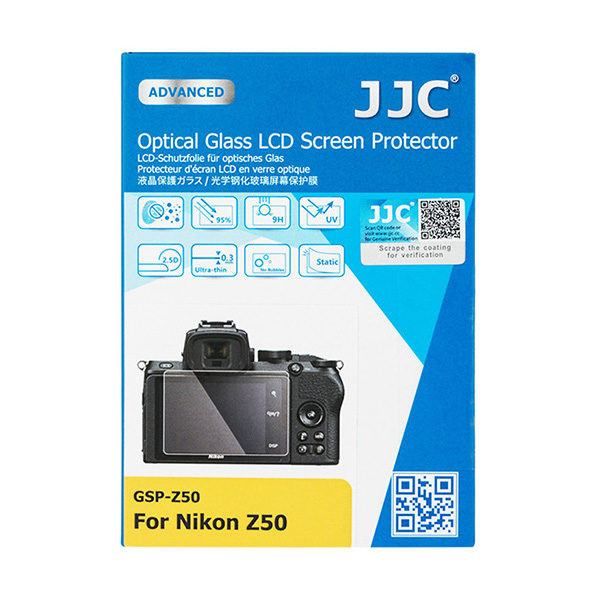 JJC GSP-Z50 Optical Glass protector voor Nikon Z50