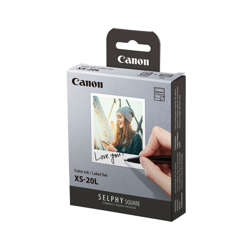 Canon XS-20L Color Ink & Label Set