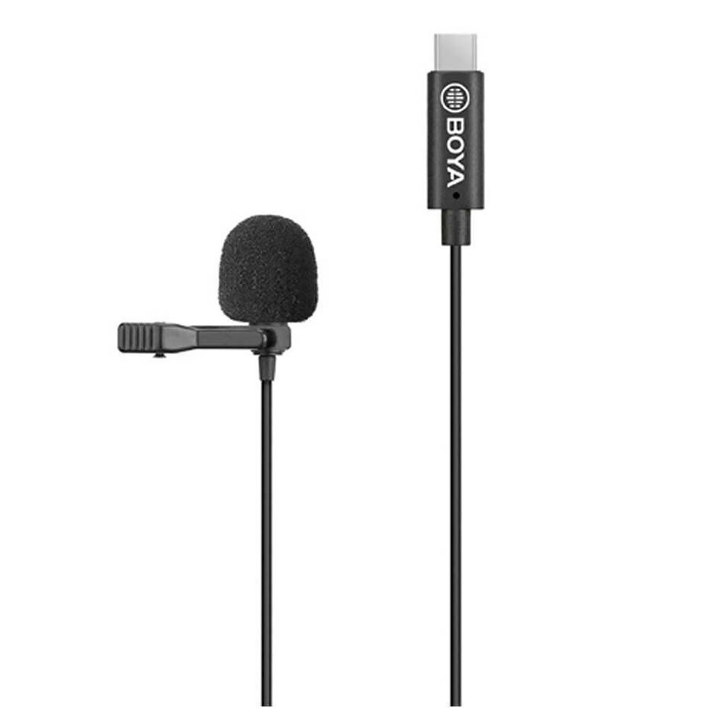 Boya BY-M3 Clip-on Lavalier Microfoon voor USB-C
