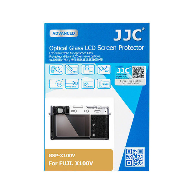 JJC GSP-X100V Optical Glass Protector voor Fujifilm X100V